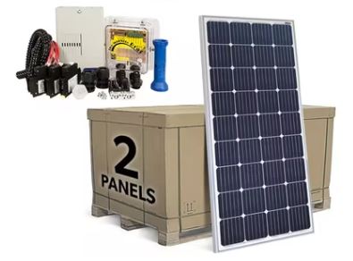 Solar Panels for Tiny House: 360 W 2-Panel Solarland Off-Grid Solar System