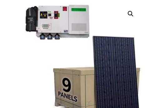 Solar Panels for Tiny House: 2.88 kW 9-Panel Heliene Off-Grid Solar System