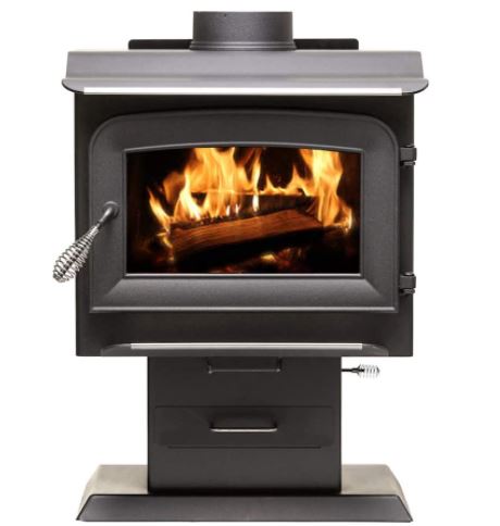 Tiny Home Wood Stove: Pedestal Wood Burning Stove